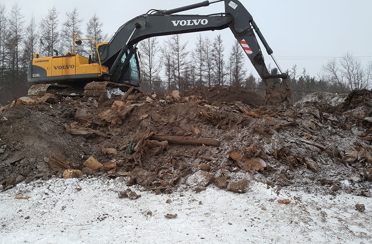 Des travaux de réhabilitation de terrains